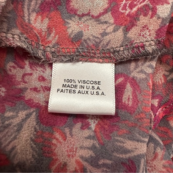 MISA Lilyanna Pink Floral Top Large - Picture 7 of 8